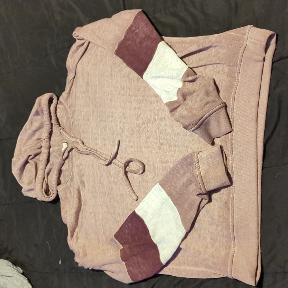 Pink Rose multicolor hoodie Size medium